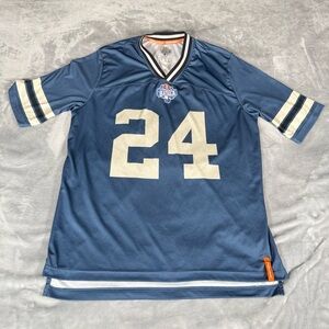 Redbull Batalla Football Jersey #24 Mens Large Lightweight Spanish Blue